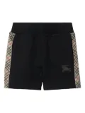 Burberry Kids jersey tracksuit bottoms - Black