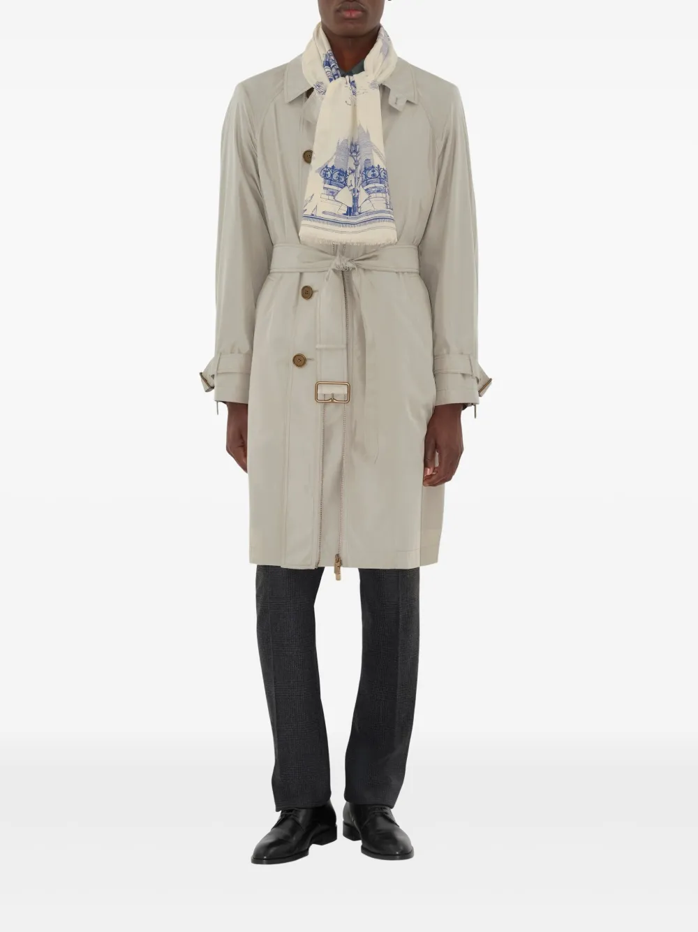 Burberry London Landmarks sjaal Wit
