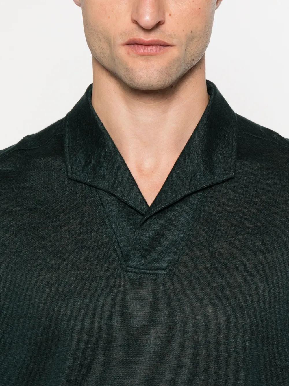 Zegna short-sleeve polo shirt Groen