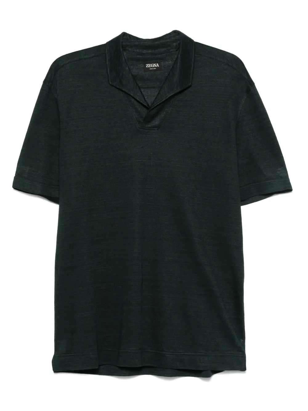 Zegna short-sleeve polo shirt Groen