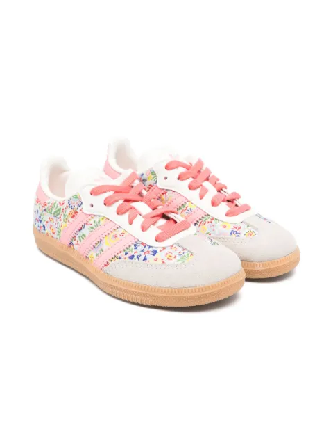 adidas Kids floral-print sneakers