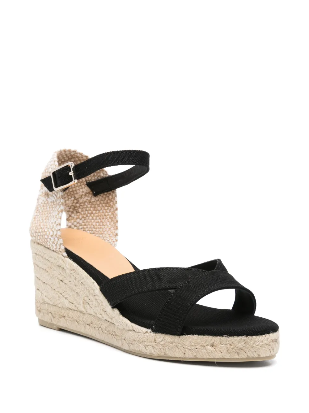Castañer 70mm Bruna espadrilles 100 BLACK