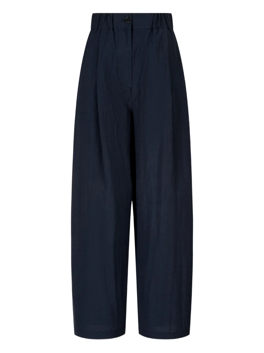 Studio Tomboy Pleated Trousers In Blue