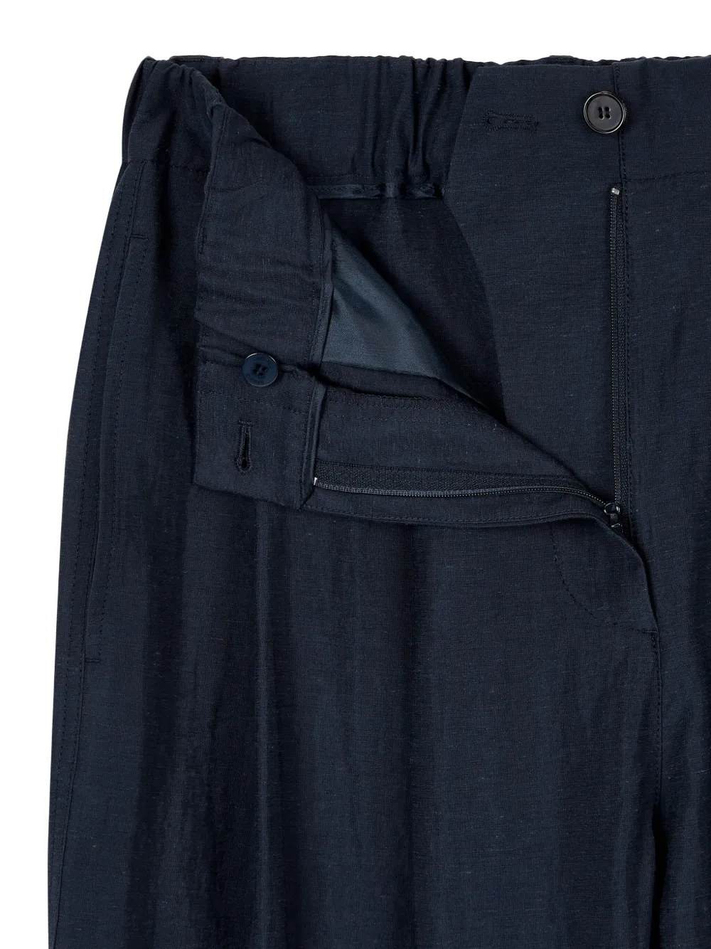 Studio Tomboy Pleated Trousers In Blue