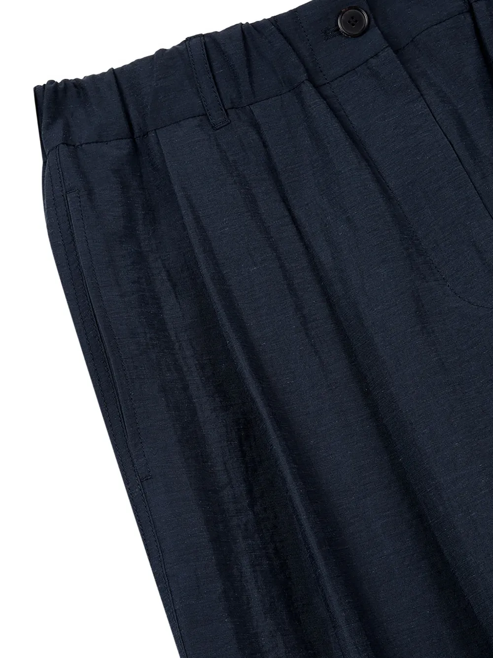 Studio Tomboy Pleated Trousers In Blue