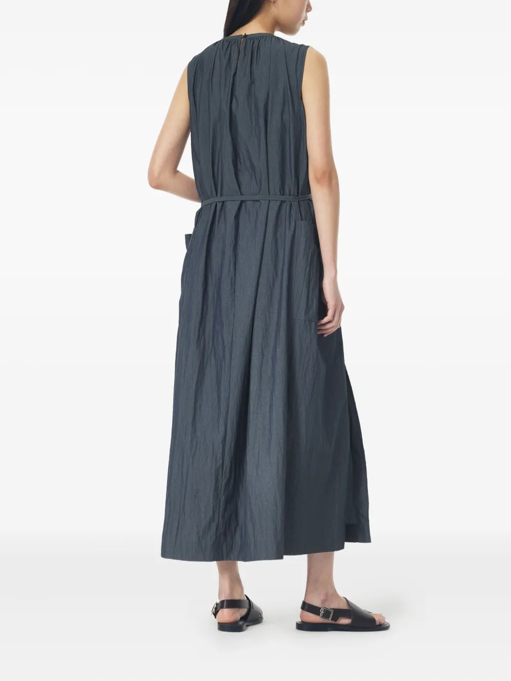 STUDIO TOMBOY sleeveless midi dress Blauw