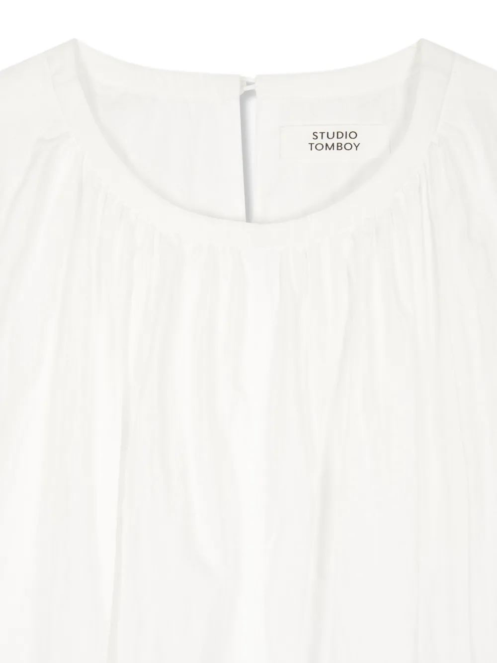 STUDIO TOMBOY sleeveless dress Wit