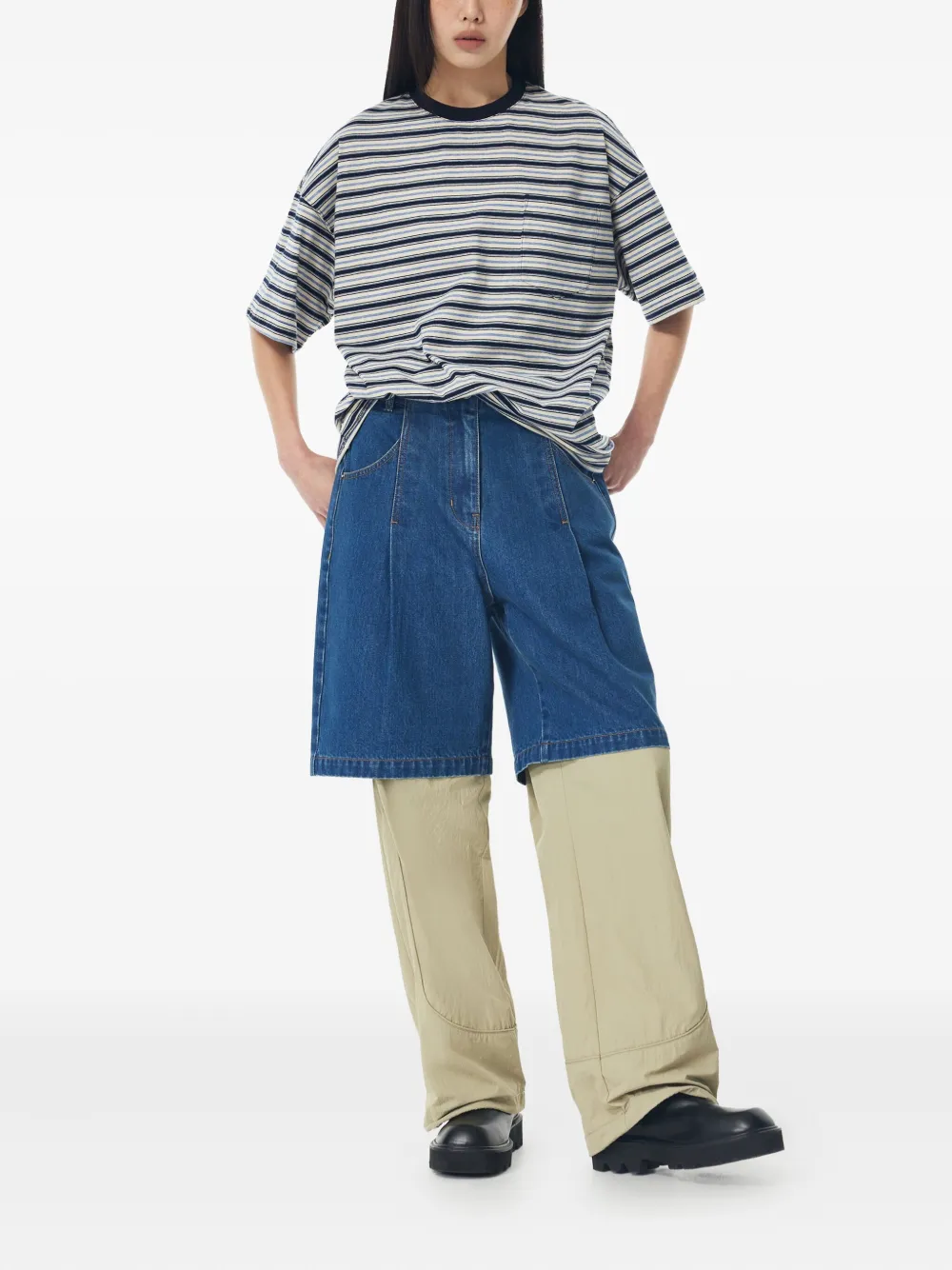 STUDIO TOMBOY short en jean à pinces | Bermudas | Image 2