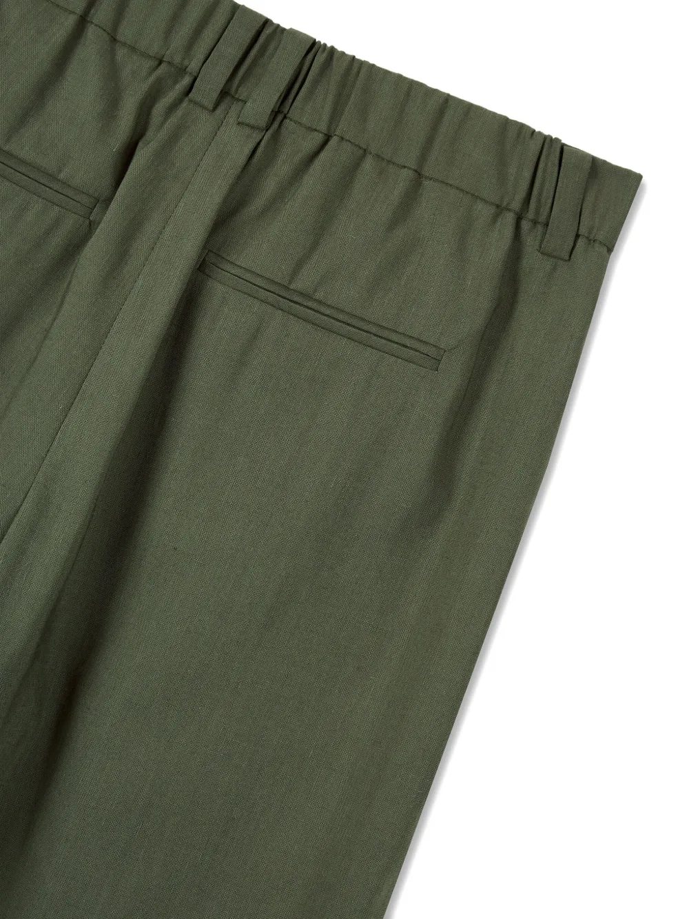 STUDIO TOMBOY Geplooide shorts Groen