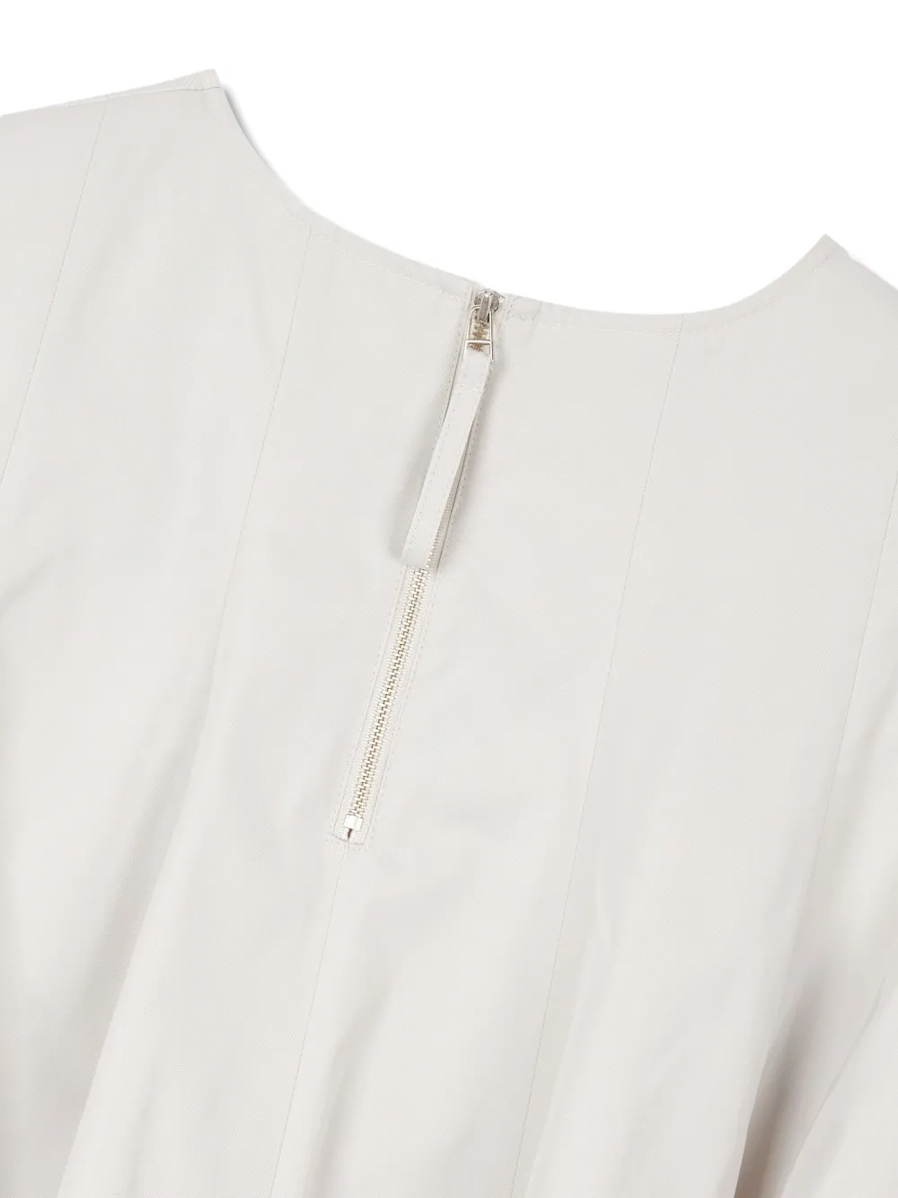 STUDIO TOMBOY Top met kraag en ceintuur Grijs