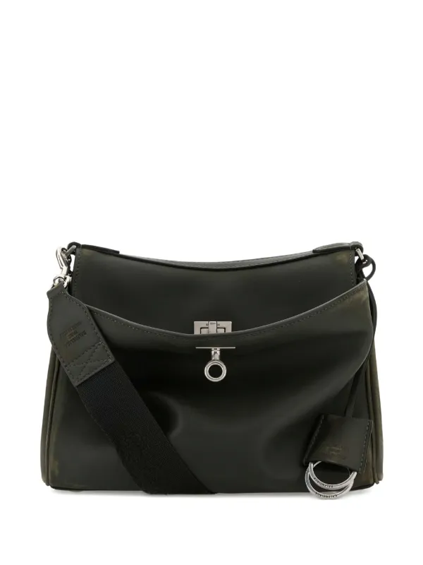 Balenciaga レザーショルダーバッグ | グリーン | FARFETCH JP Balenciaga レザーショルダーバッグ | グリーン | FARFETCH JP