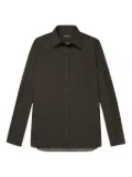 TOM FORD polka dot-print shirt - Green