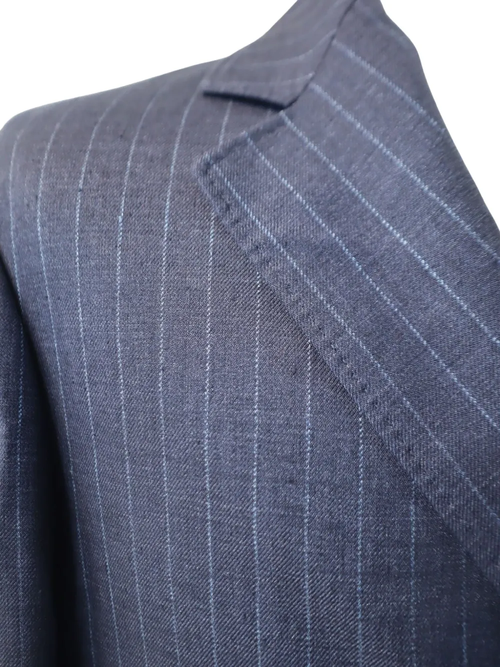 Brunello Cucinelli Blazer met enkele rij knopen Blauw