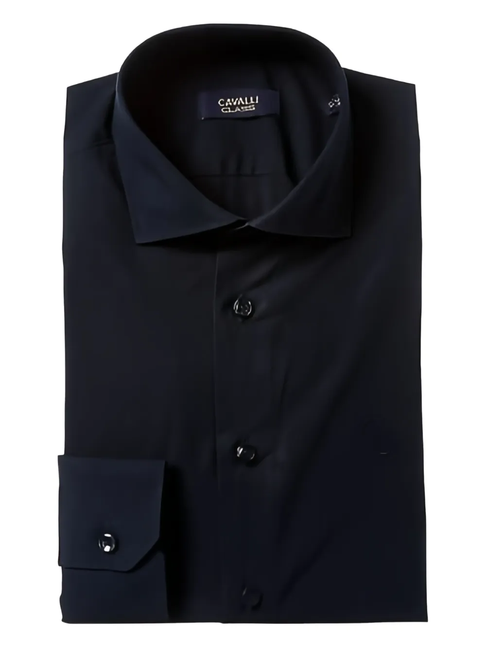 Cavalli Class cotton shirt | Black | Image 1