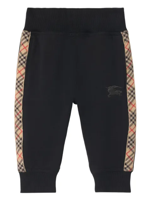 Burberry Kids jersey track pants