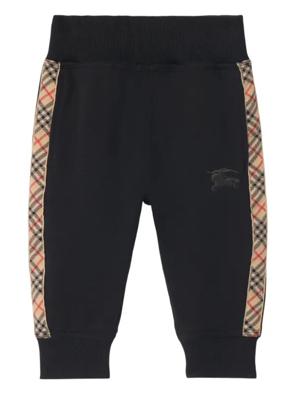 Burberry Kids Jersey Track Pants Black FARFETCH GR