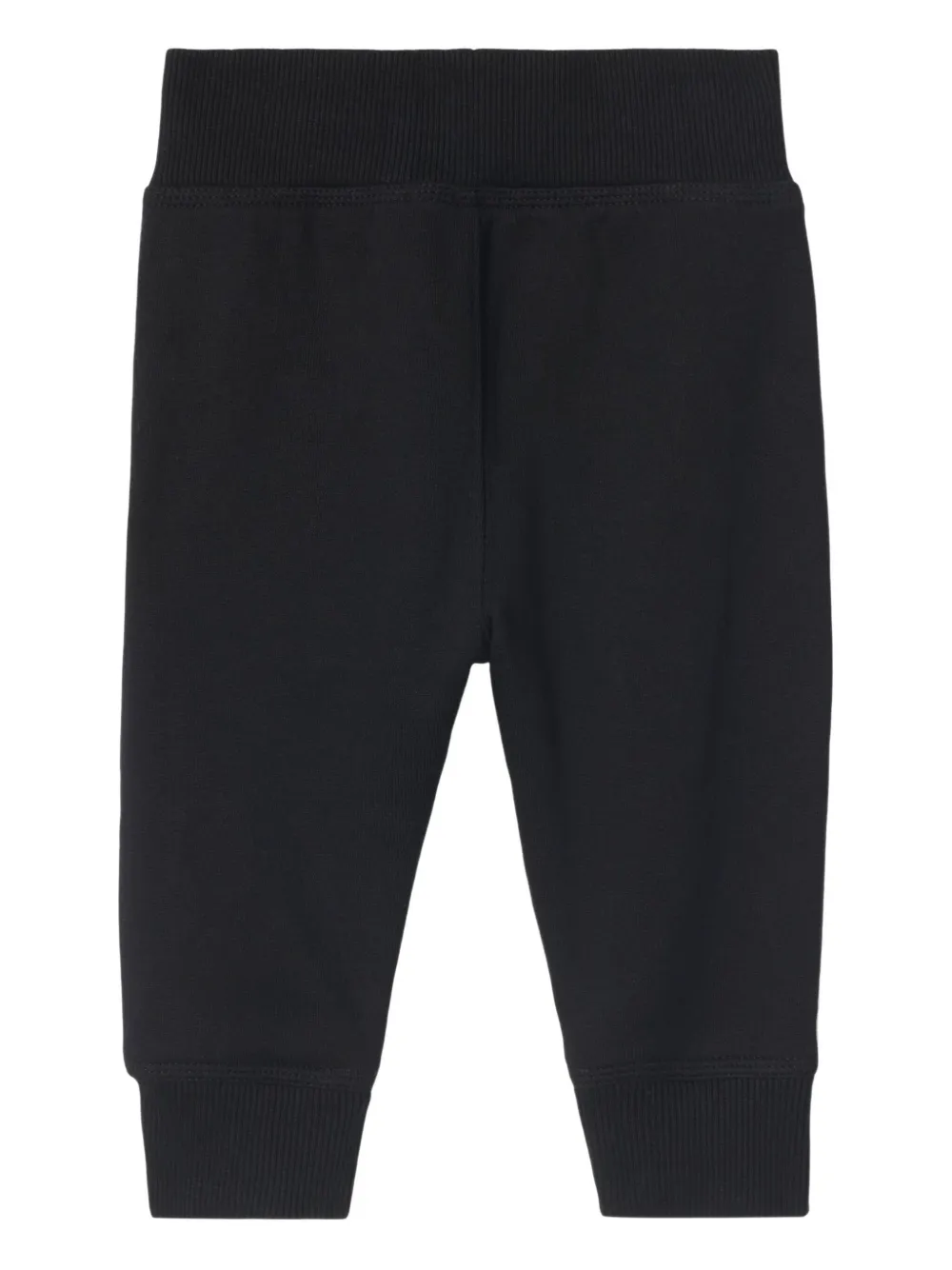 Burberry Kids Jersey trainingsbroek Zwart