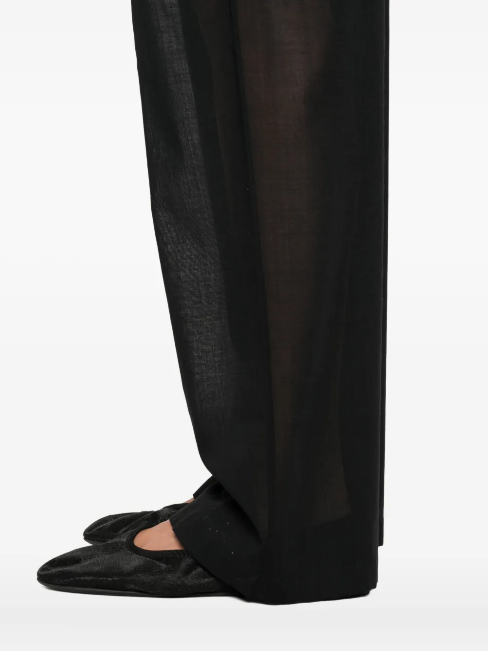 Theory drawstring-waist trousers Zwart