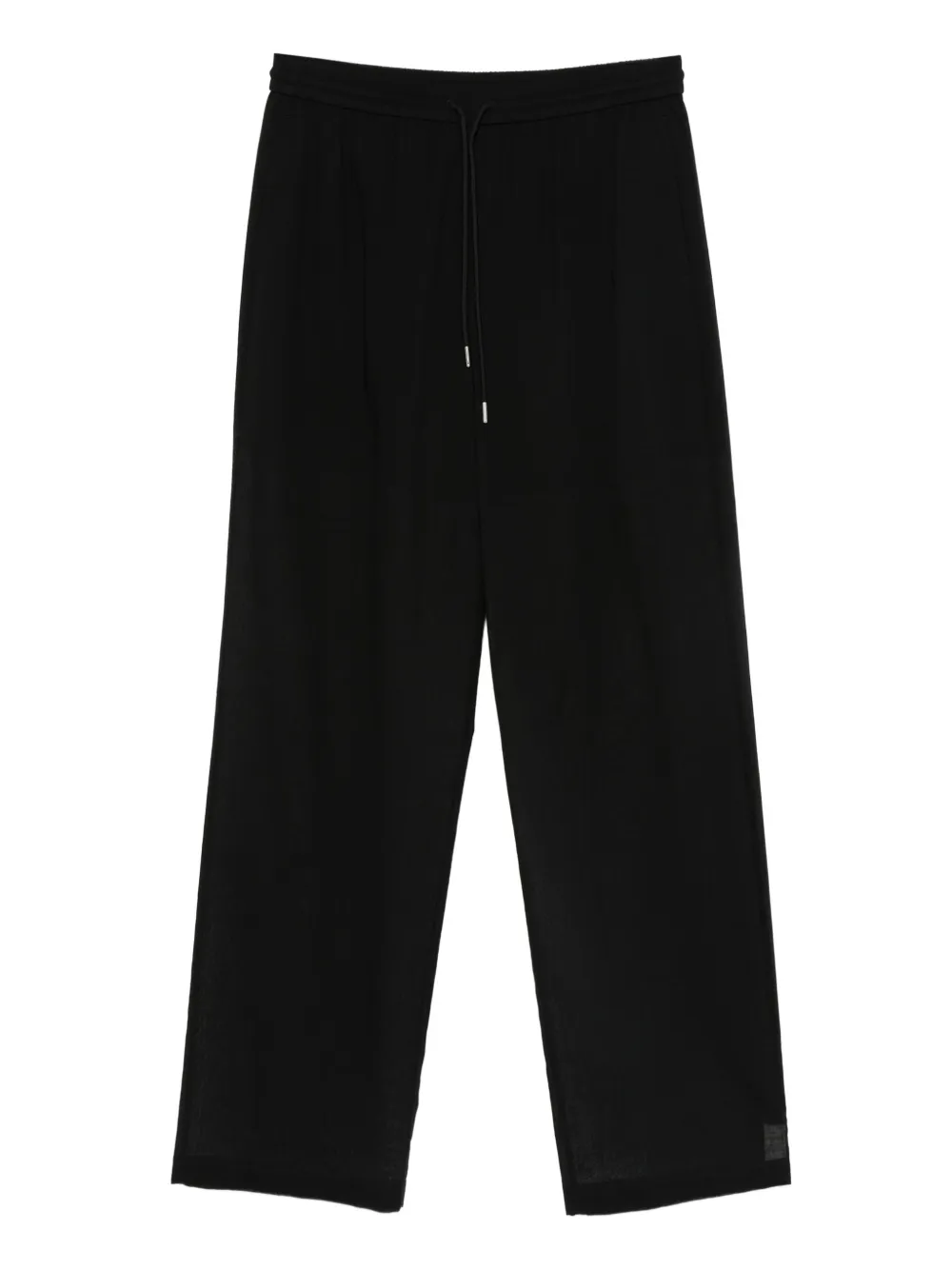 Theory drawstring-waist trousers Zwart