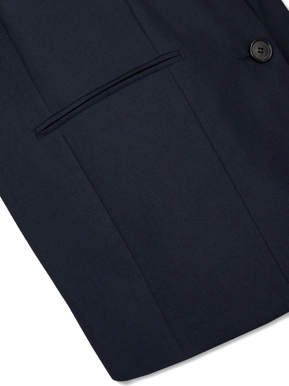 Studio Tomboy Short-sleeve Tailored Blazer