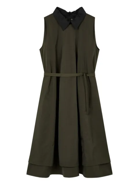 STUDIO TOMBOY collared belted dress