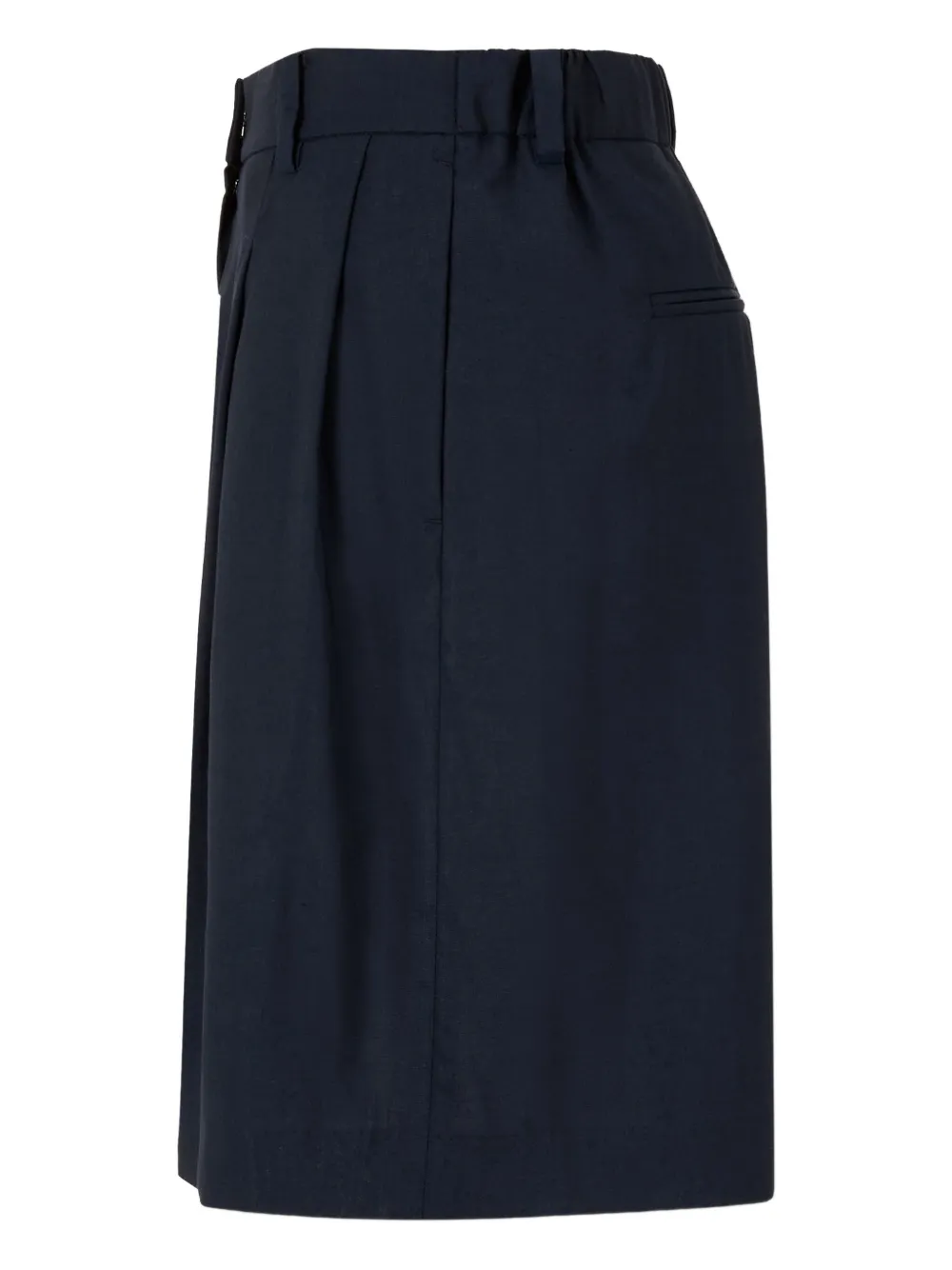 STUDIO TOMBOY Geplooide shorts Blauw