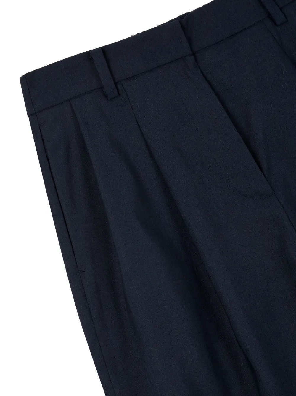 STUDIO TOMBOY Geplooide shorts Blauw