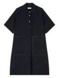STUDIO TOMBOY button-up shirt midi dress - Black