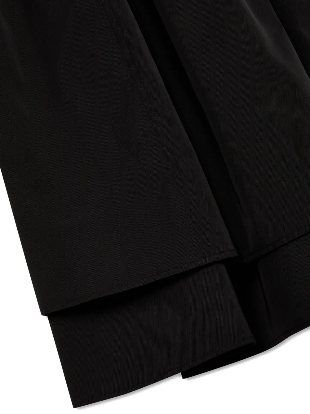 STUDIO TOMBOY collared belted dress Zwart