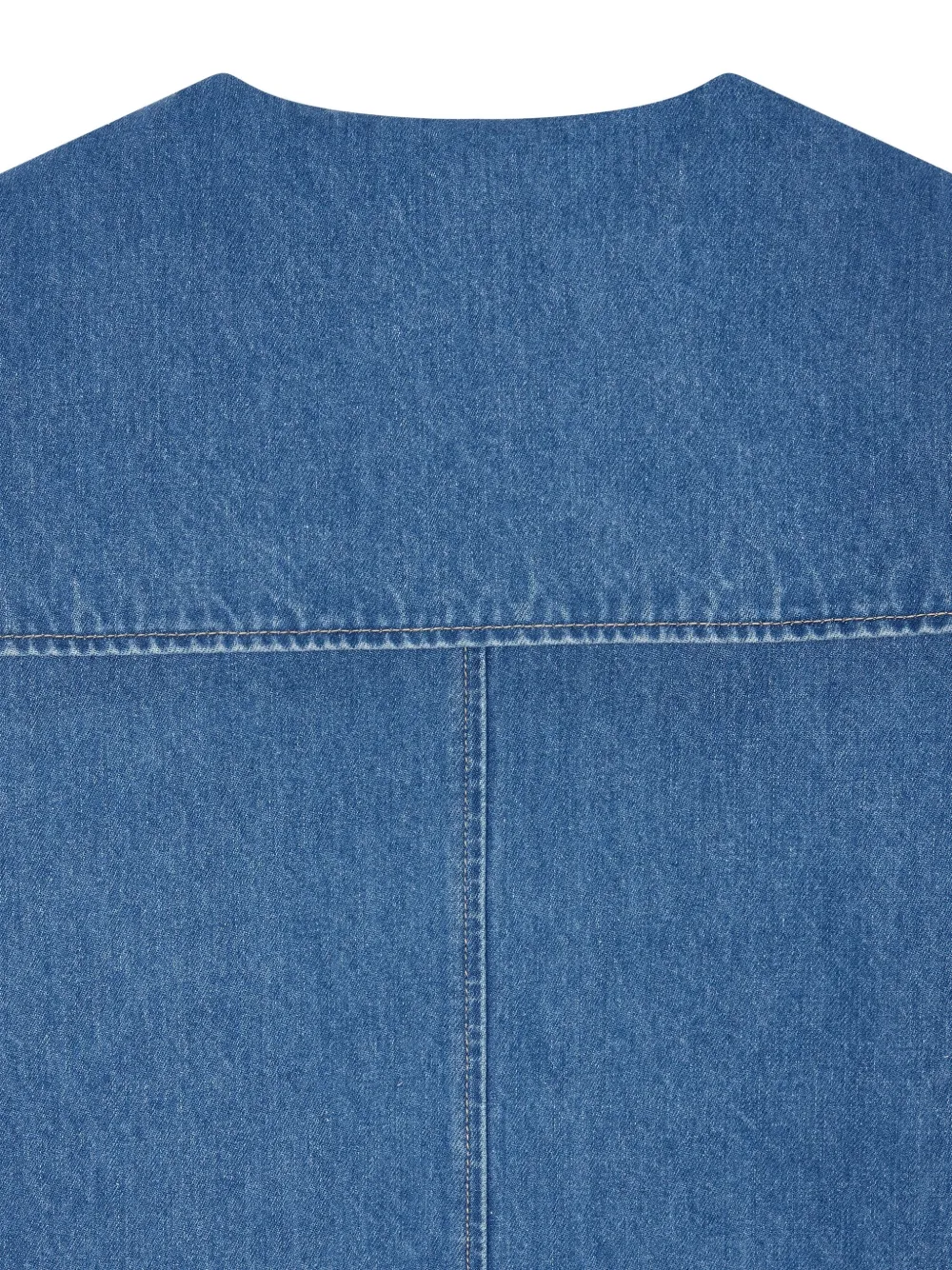 STUDIO TOMBOY denim shift dress Blauw