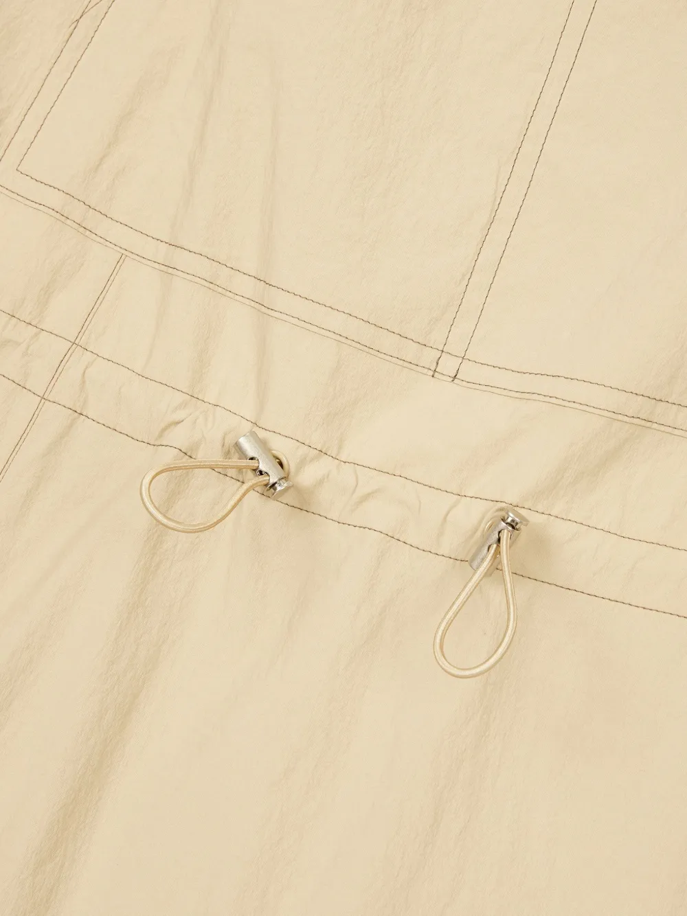 Studio Tomboy Sleeveless Pinafore Dress In Neutral