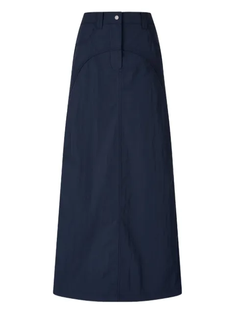STUDIO TOMBOY pleated A-line maxi skirt