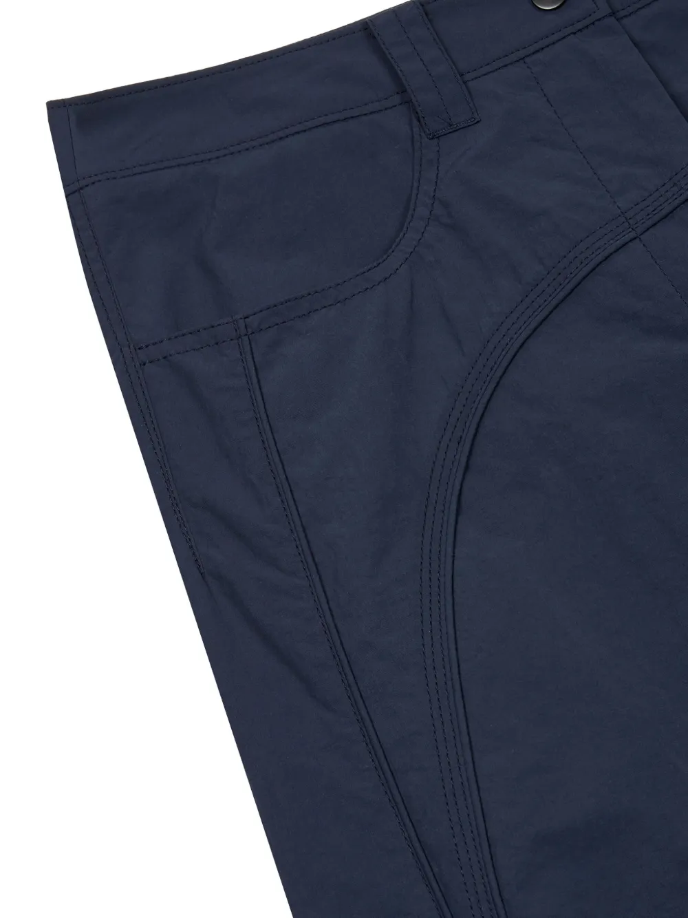 STUDIO TOMBOY Maxi-plooirok met A-lijn Blauw