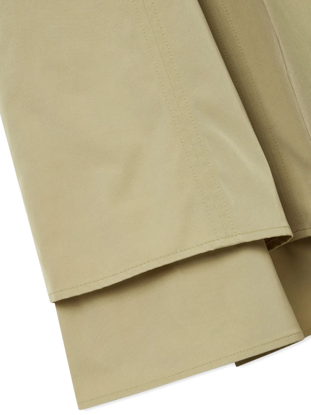 Contrast Collar Belted Dress