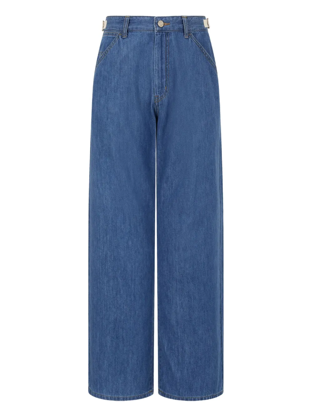 STUDIO TOMBOY Jeans met wijde pijpen Blauw