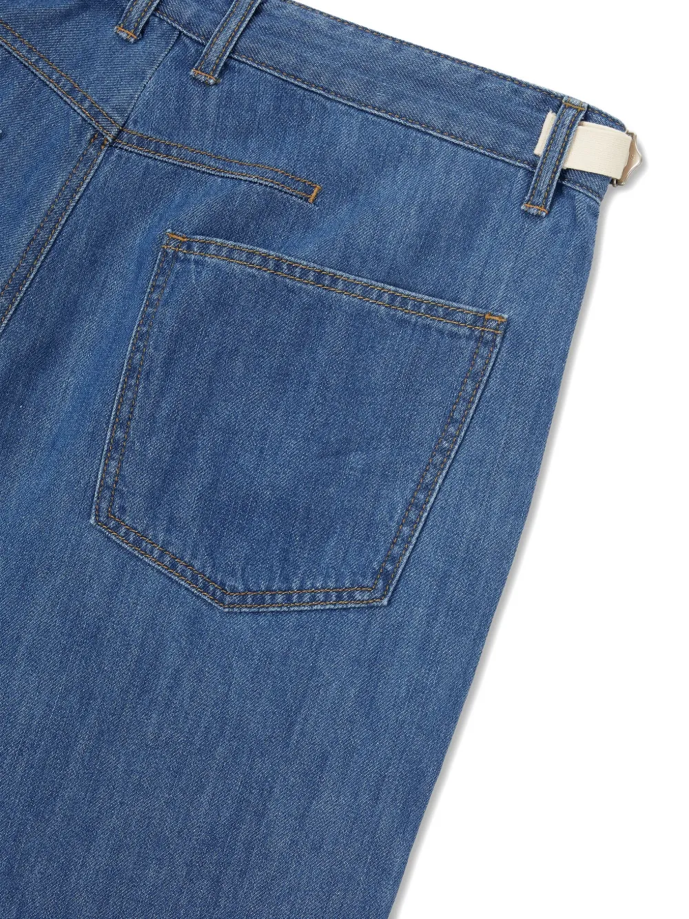 STUDIO TOMBOY Jeans met wijde pijpen Blauw