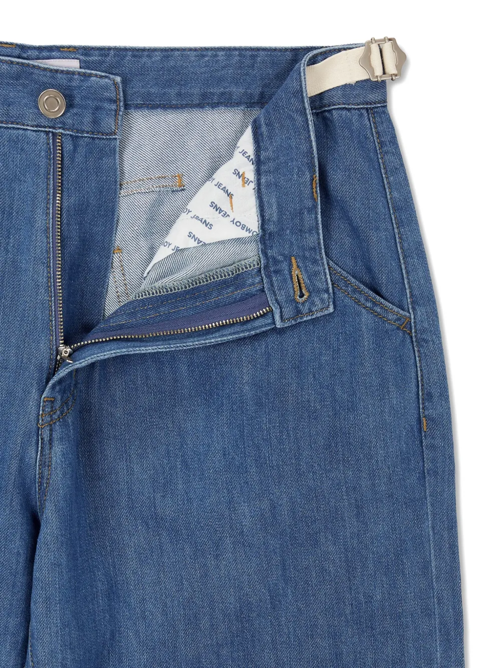 STUDIO TOMBOY Jeans met wijde pijpen Blauw