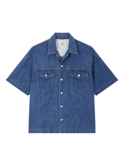 STUDIO TOMBOY camisa de mezclilla manga corta