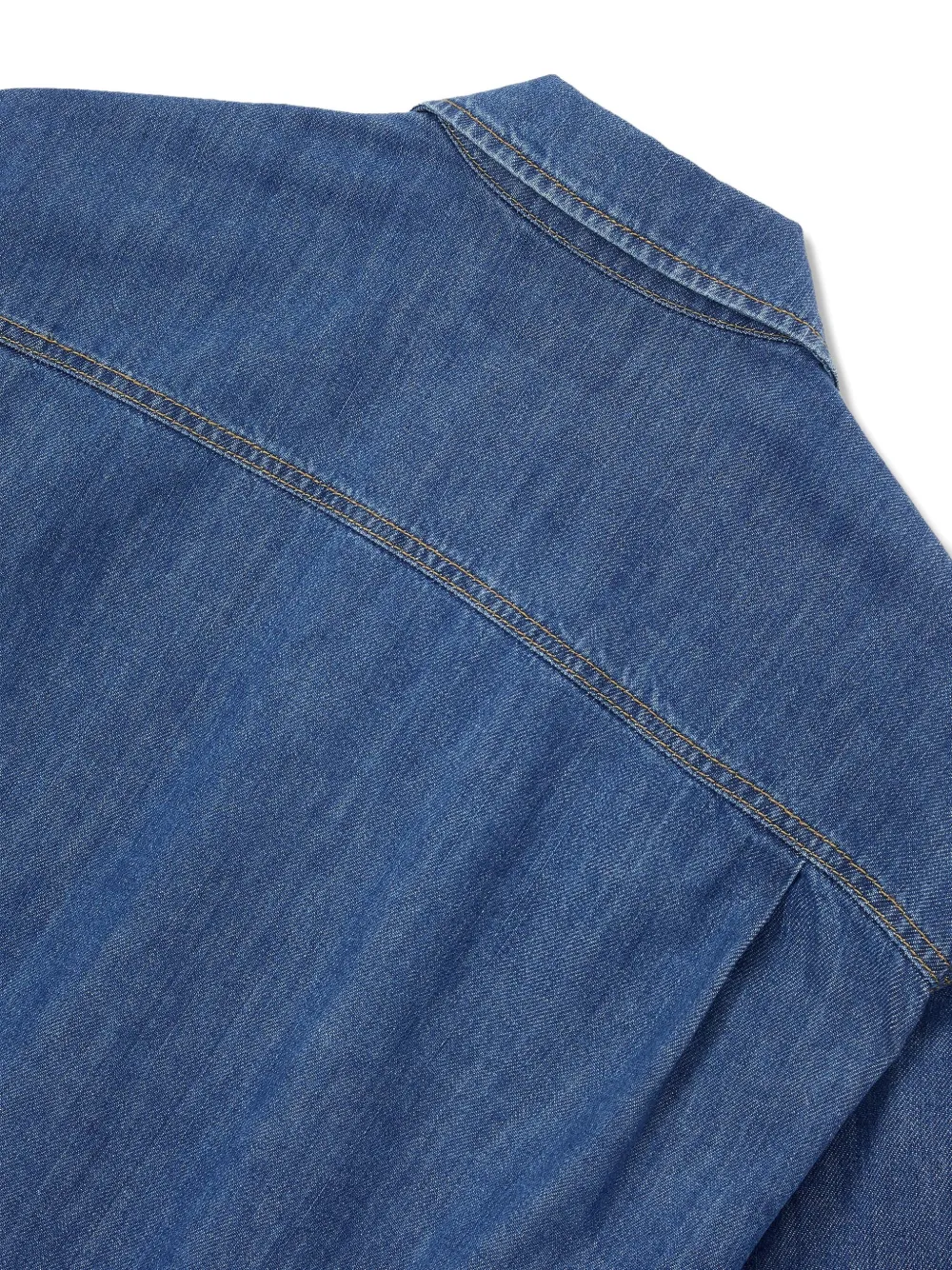 STUDIO TOMBOY Denim overhemd met korte mouwen Blauw