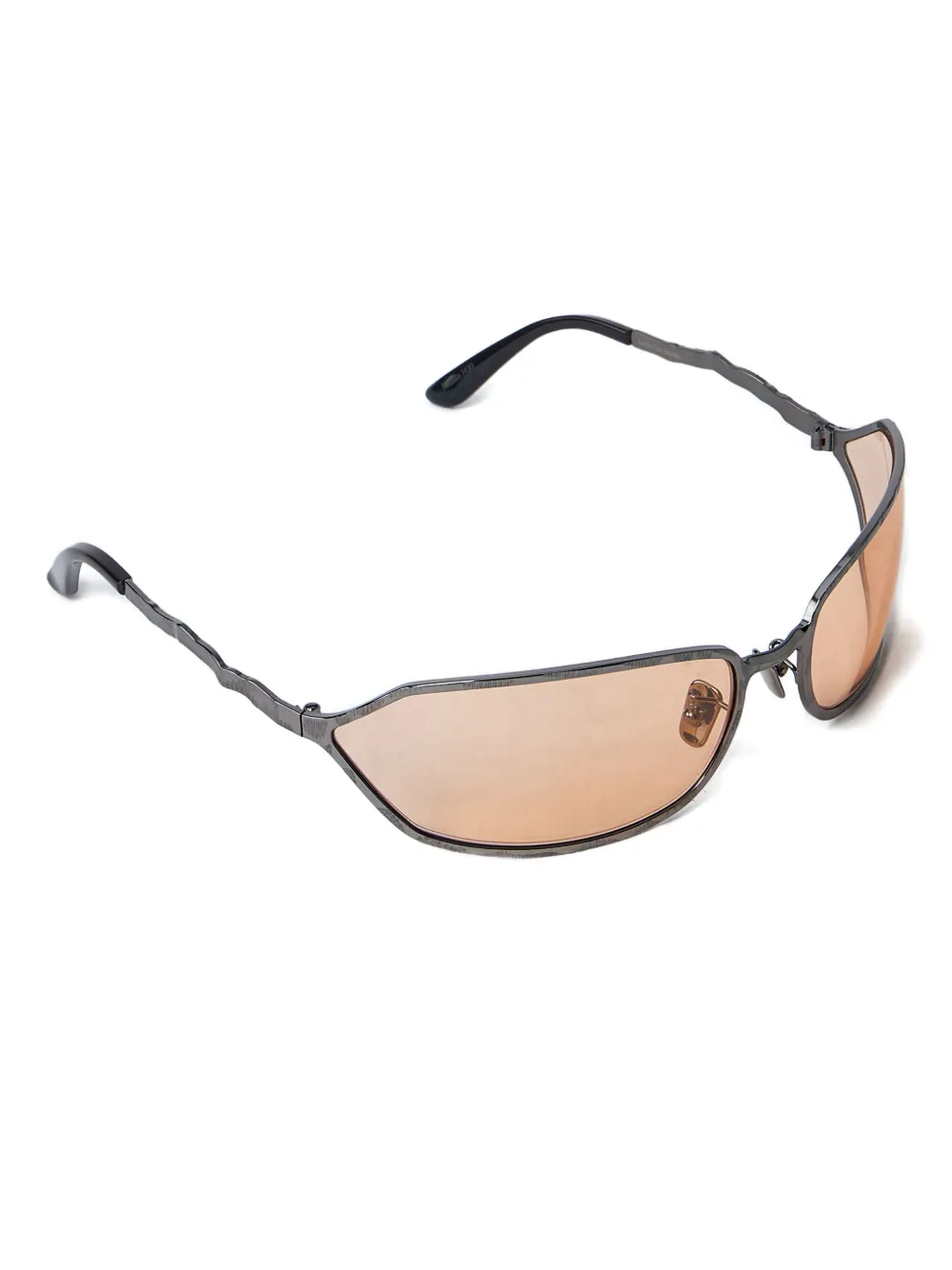 Kuboraum metal-frame sunglasses Grijs