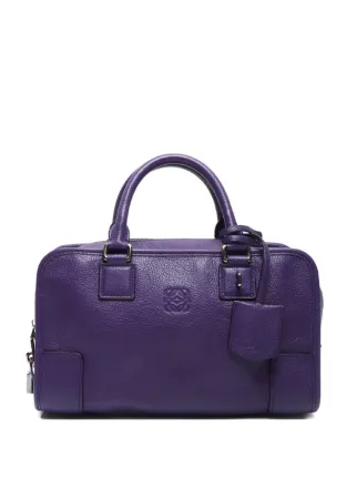 LOEWE ダークパープル ビジネスバッグ LOEWE ダークパープル ビジネスバッグ LOEWE ダークパープル ビジネス