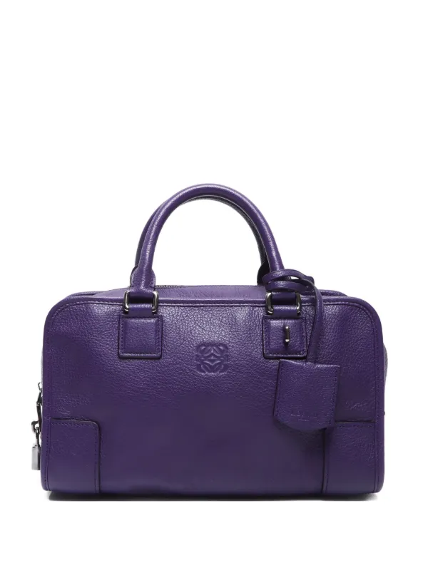 Loewe Pre-Owned 2010-2024 アマゾナ ハンドバッグ | パープル 