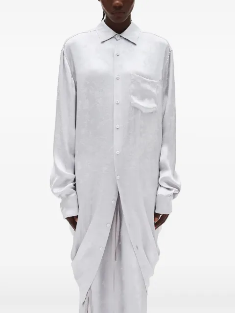 Ann Demeulemeester قميص بتصميم شفاف