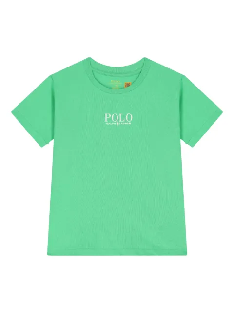 POLO RALPH LAUREN KIDS logo-embroidered T-shirt