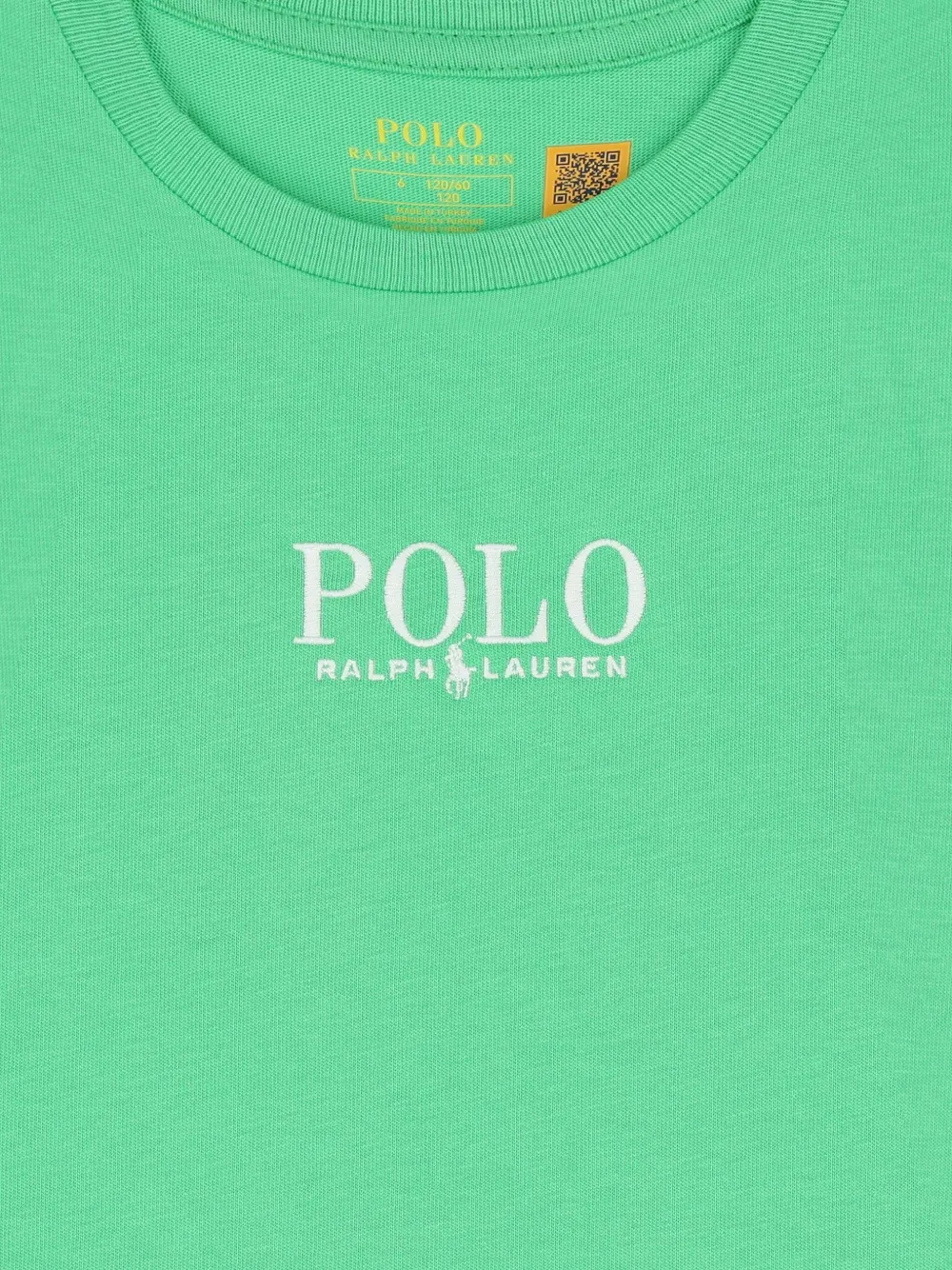 POLO RALPH LAUREN KIDS T-shirt met geborduurd logo Groen