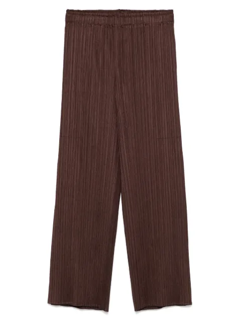 Pleats Please Issey Miyake plissé trousers
