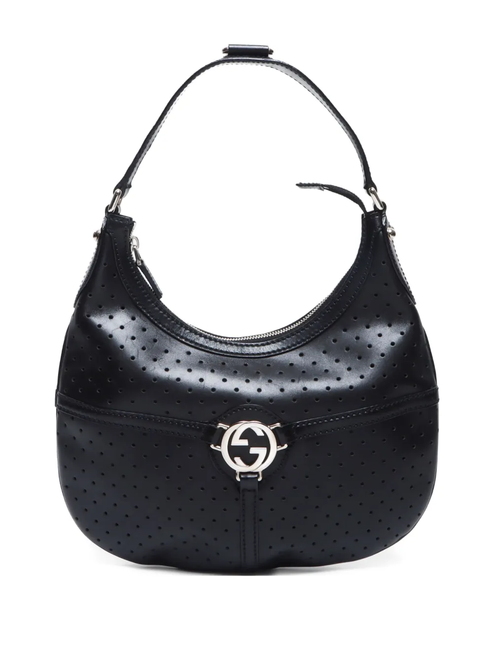 Gucci Pre-Owned 2010-2024 Reins ショルダーバッグ - ブラック Gucci Pre-Owned 2010-2024 Reins ショルダーバッグ - ブラック