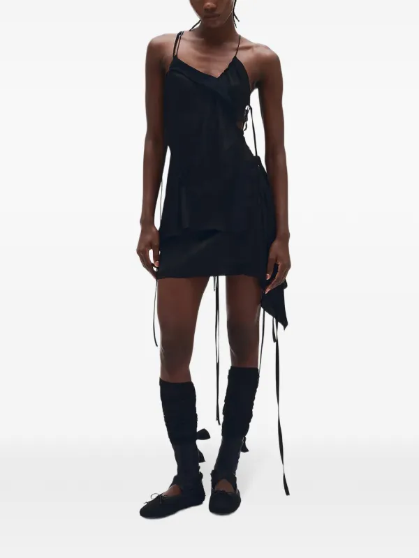 Ann Demeulemeester Bodie ミニスカート | ブラック | FARFETCH JP