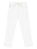 FRAME contrast-stitching jeans - White