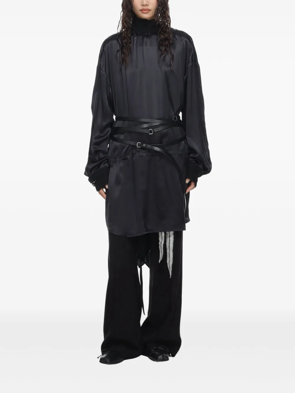 Ann Demeulemeester Jenna satin dress | Day Dresses | Image 2